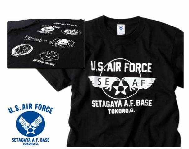 Amazon.co.jp: 世田谷ベース ニューエアフォース Tシャツ